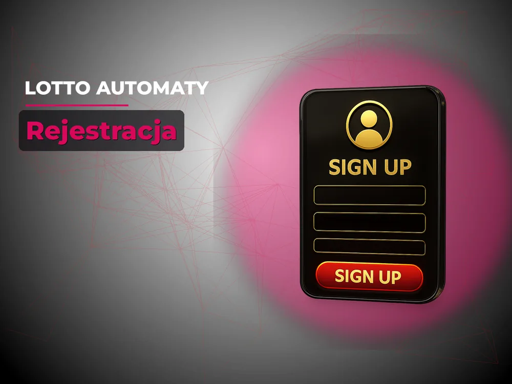Lotto Automaty - Rejestracja